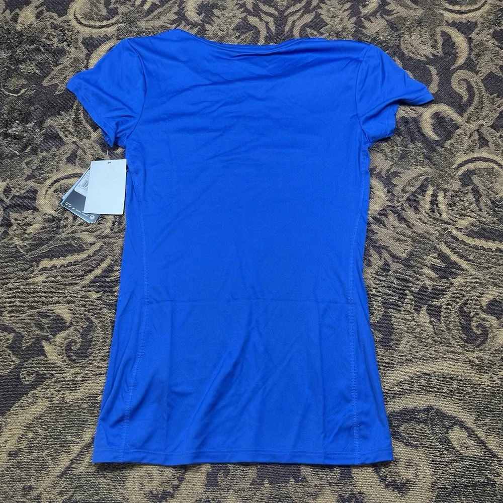 Nike Dri-FIT FC Kansas City Soccer women's Blue t-shirt Size XS New